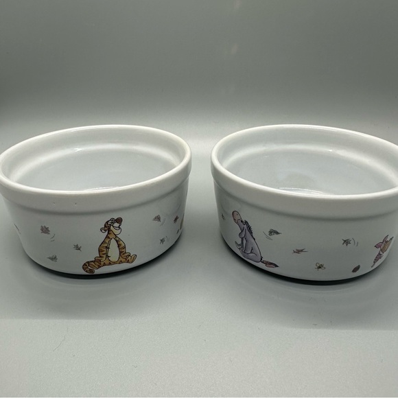 Disney Winnie The Pooh Falling Leaves Ramekins-Two - Picture 2 of 8